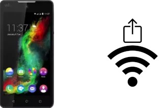 How to generate a Wi-Fi QR code on an Wiko Rainbow Lite