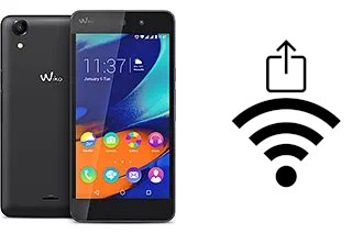 How to generate a Wi-Fi QR code on an Wiko Rainbow UP 4G