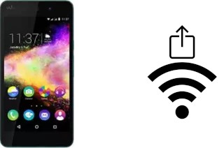 How to generate a Wi-Fi QR code on an Wiko Rainbow Up