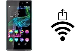 How to generate a Wi-Fi QR code on an Wiko Ridge 4G