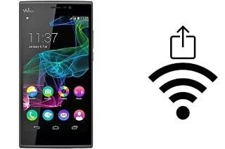 How to generate a Wi-Fi QR code on an Wiko Ridge Fab 4G