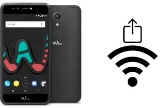 How to generate a QR code with the Wi-Fi password on a Wiko Upulse lite