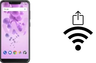 How to generate a QR code with the Wi-Fi password on a Wiko View 2 Go