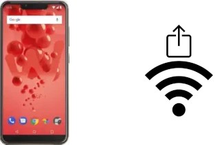 How to generate a QR code with the Wi-Fi password on a Wiko View 2 Plus