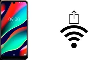 How to generate a Wi-Fi QR code on an Wiko View 3 Pro