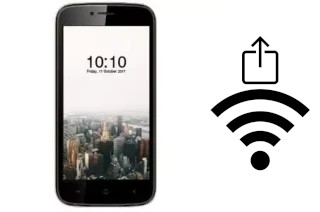 How to generate a QR code with the Wi-Fi password on a Winds Mobile Prime II