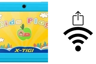 How to generate a Wi-Fi QR code on an X-TIGI KIDS Tab