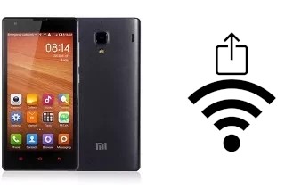 How to generate a Wi-Fi QR code on a Xiaomi Redmi 1S