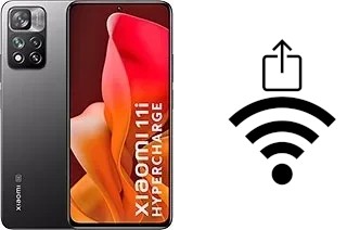 How to generate a Wi-Fi QR code on a Xiaomi 11i HyperCharge