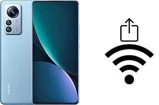 How to generate a Wi-Fi QR code on a Xiaomi 12 Pro (Dimensity)