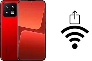 How to generate a Wi-Fi QR code on a Xiaomi 13