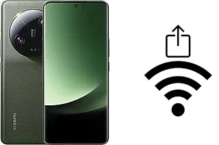 How to generate a Wi-Fi QR code on a Xiaomi 13 Ultra