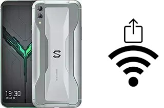 How to generate a QR code with the Wi-Fi password on a Xiaomi Black Shark 2