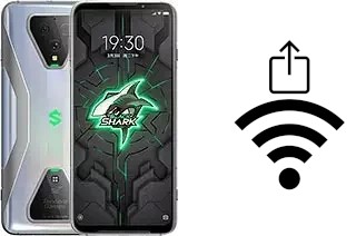 How to generate a Wi-Fi QR code on a Xiaomi Black Shark 3