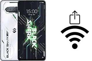 How to generate a Wi-Fi QR code on a Xiaomi Black Shark 4S Pro