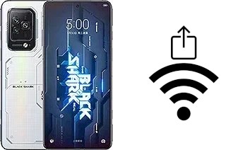 How to generate a QR code with the Wi-Fi password on a Xiaomi Black Shark 5 Pro