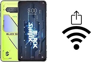 How to generate a Wi-Fi QR code on a Xiaomi Black Shark 5 RS