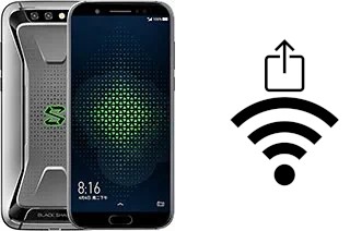 How to generate a QR code with the Wi-Fi password on a Xiaomi Black Shark