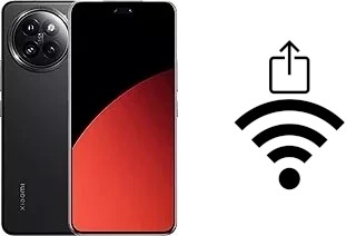 How to generate a QR code with the Wi-Fi password on a Xiaomi Civi 4 Pro