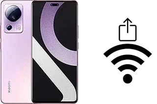 How to generate a Wi-Fi QR code on a Xiaomi Civi 2