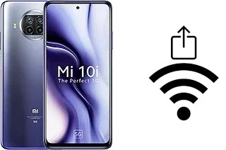 How to generate a Wi-Fi QR code on a Xiaomi Mi 10i 5G