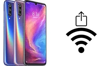 How to generate a QR code with the Wi-Fi password on a Xiaomi Mi 9