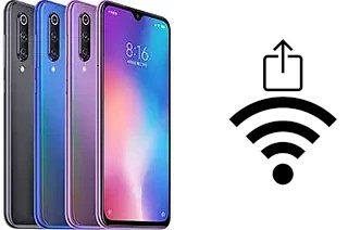 How to generate a QR code with the Wi-Fi password on a Xiaomi Mi 9 SE