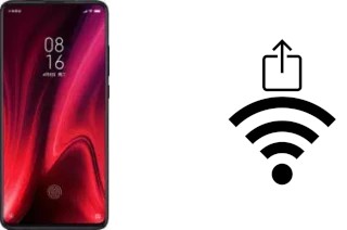 How to generate a QR code with the Wi-Fi password on a Xiaomi Mi 9T Pro