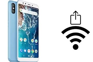 How to generate a Wi-Fi QR code on a Xiaomi Mi A2