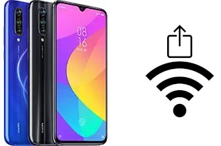 How to generate a QR code with the Wi-Fi password on a Xiaomi Mi 9 Lite