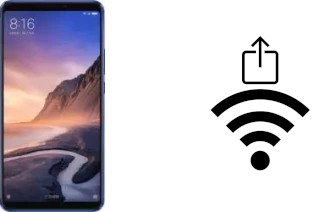 How to generate a Wi-Fi QR code on a Xiaomi Mi Max 3 Pro