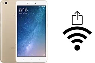 How to generate a QR code with the Wi-Fi password on a Xiaomi Mi Max 2