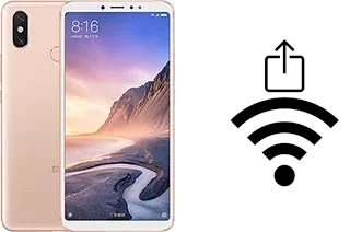 How to generate a Wi-Fi QR code on a Xiaomi Mi Max 3