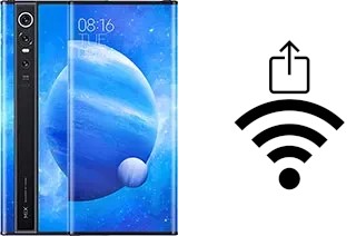 How to generate a Wi-Fi QR code on a Xiaomi Mi Mix Alpha