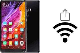 How to generate a Wi-Fi QR code on a Xiaomi Mi MIX 2 Special Edition