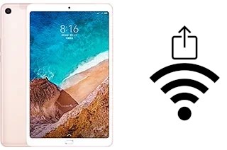 How to generate a QR code with the Wi-Fi password on a Xiaomi Mi Pad 4 Plus