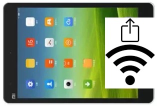 How to generate a Wi-Fi QR code on a Xiaomi Mi Pad Mi515