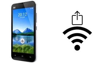 How to generate a QR code with the Wi-Fi password on a Xiaomi Mi 2