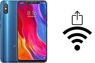 How to generate a Wi-Fi QR code on a Xiaomi Mi 8