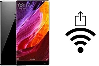 How to generate a Wi-Fi QR code on a Xiaomi Mi Mix