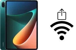 How to generate a Wi-Fi QR code on a Xiaomi Pad 5