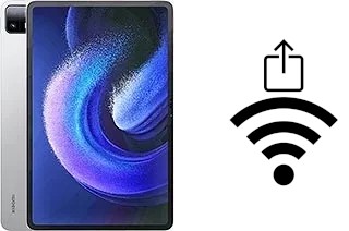 How to generate a Wi-Fi QR code on a Xiaomi Pad 6 Max 14