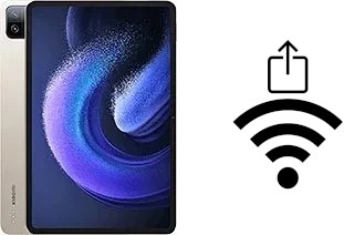 How to generate a Wi-Fi QR code on a Xiaomi Pad 6 Pro