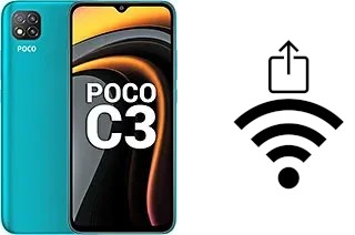 How to generate a Wi-Fi QR code on a Xiaomi Poco C3