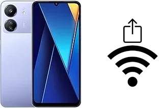 How to generate a Wi-Fi QR code on a Xiaomi Poco C65