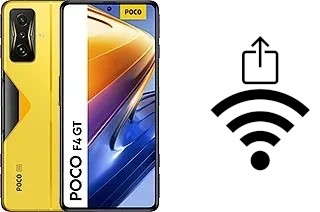 How to generate a Wi-Fi QR code on a Xiaomi Poco F4 GT