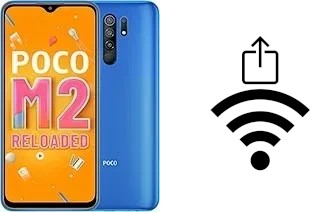 How to generate a Wi-Fi QR code on a Xiaomi Poco M2 Reloaded