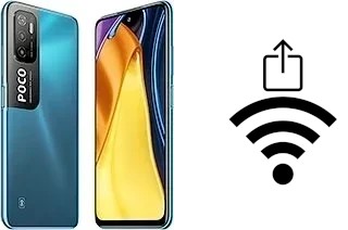 How to generate a Wi-Fi QR code on a Xiaomi Poco M3 Pro 5G