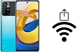 How to generate a QR code with the Wi-Fi password on a Xiaomi Poco M4 Pro 5G