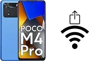 How to generate a Wi-Fi QR code on a Xiaomi Poco M4 Pro